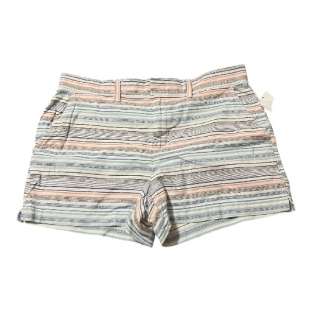 Gap Factory Striped Chino Shorts Size 8 NWT Casual Summer